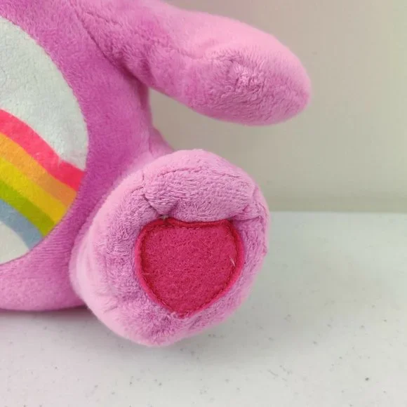 Care Bears Cheer Bear Plush Stuffed Animal Kellytoy 12" Sitting 2016 Pink Toy - Picture 6 of 12